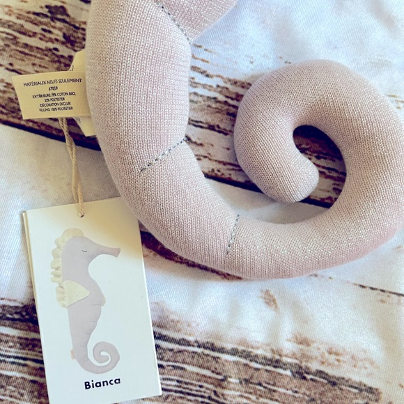 NWT Meri Meri organic Bianca the seahorse toy - Picture 3 of 7